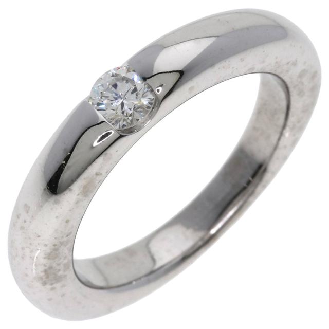 カルティエ CARTIER  エリプス ダイヤモンド #53  リング・指輪 K18ホワイトゴールド 中古_2
