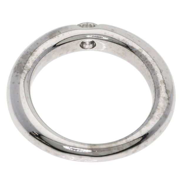 カルティエ CARTIER  エリプス ダイヤモンド #53  リング・指輪 K18ホワイトゴールド 中古_4