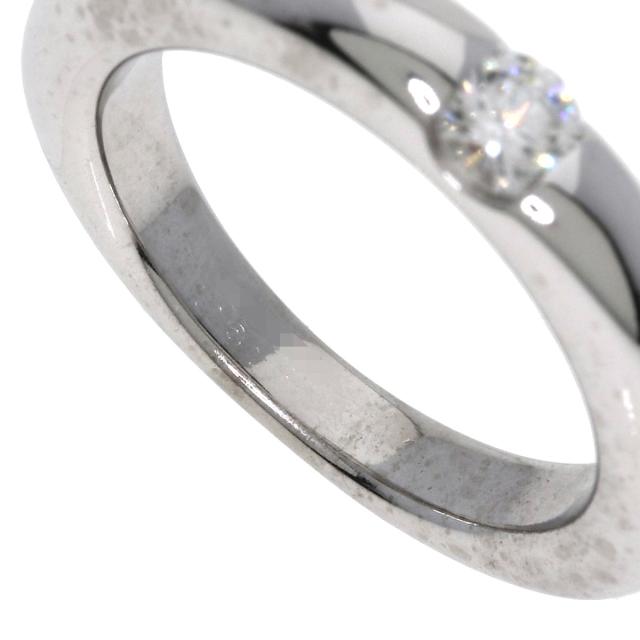 カルティエ CARTIER  エリプス ダイヤモンド #53  リング・指輪 K18ホワイトゴールド 中古_5