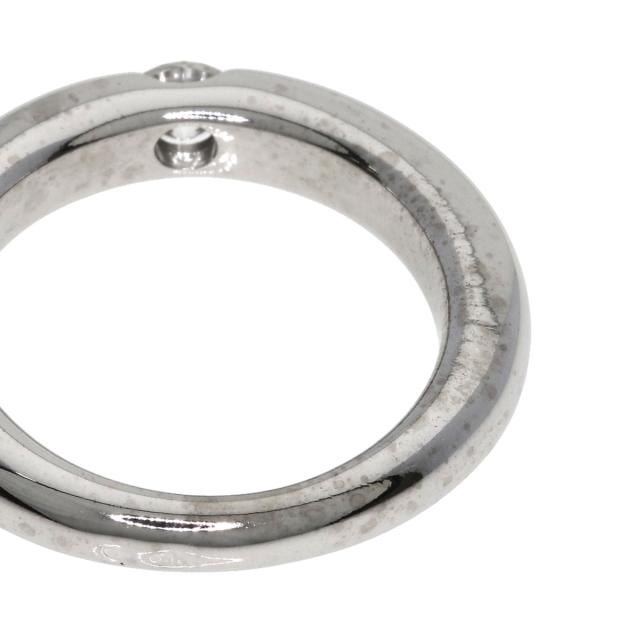 カルティエ CARTIER  エリプス ダイヤモンド #53  リング・指輪 K18ホワイトゴールド 中古_8