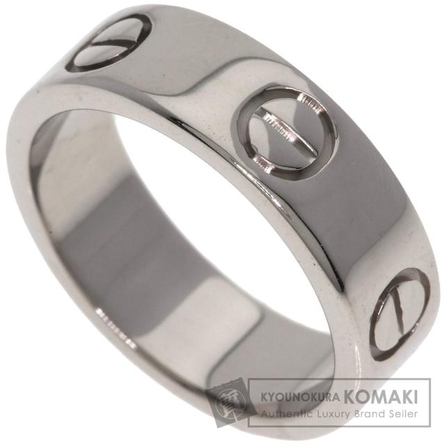 カルティエ CARTIER  ラブリング #48  リング・指輪 K18ホワイトゴールド レディース  中古