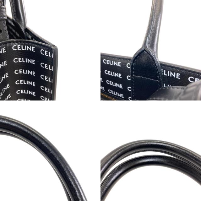 セリーヌ CELINE バーティカルカバ 2WAY ハンドバッグ PVC レディース 中古_7