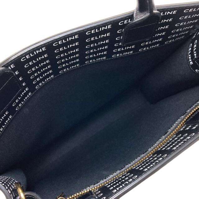 セリーヌ CELINE バーティカルカバ 2WAY ハンドバッグ PVC レディース 中古_5
