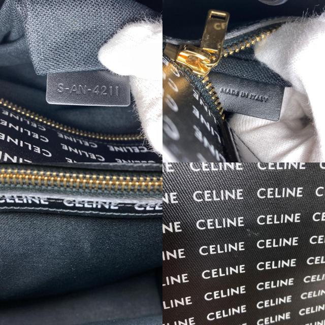セリーヌ CELINE バーティカルカバ 2WAY ハンドバッグ PVC レディース 中古_6