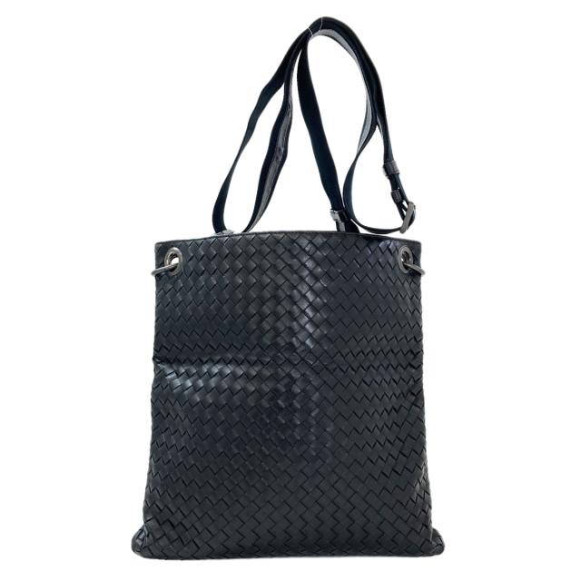 ボッテガヴェネタ BOTTEGA VENETA イントレチャート ショルダーバッグ カーフ レディース 中古_1