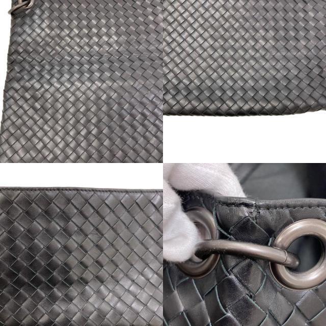 ボッテガヴェネタ BOTTEGA VENETA イントレチャート ショルダーバッグ カーフ レディース 中古_7