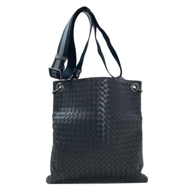 ボッテガヴェネタ BOTTEGA VENETA イントレチャート ショルダーバッグ カーフ レディース 中古_2