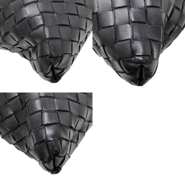 ボッテガヴェネタ BOTTEGA VENETA イントレチャート ショルダーバッグ カーフ レディース 中古_9
