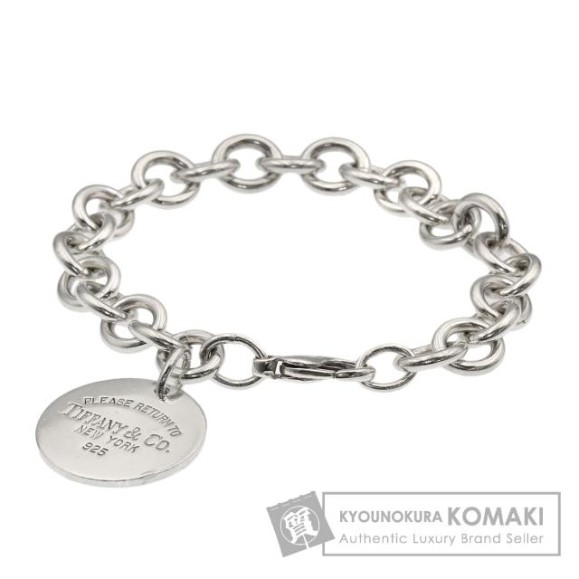 ティファニー TIFFANY&Co. リターントゥ ティファニー ラウンドタグ ブレスレット シルバー 中古
