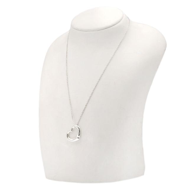 ティファニー TIFFANY&amp;Co.  オープンハート  ネックレス シルバー レディース  中古_4
