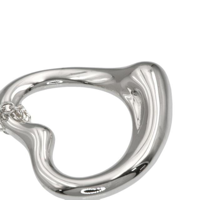 ティファニー TIFFANY&amp;Co.  オープンハート  ネックレス シルバー レディース  中古_5