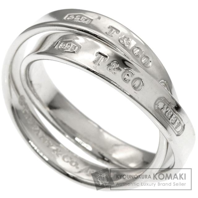 ティファニー TIFFANY&amp;Co.  1837 インター ロッキング  リング・指輪 シルバー レディース  中古