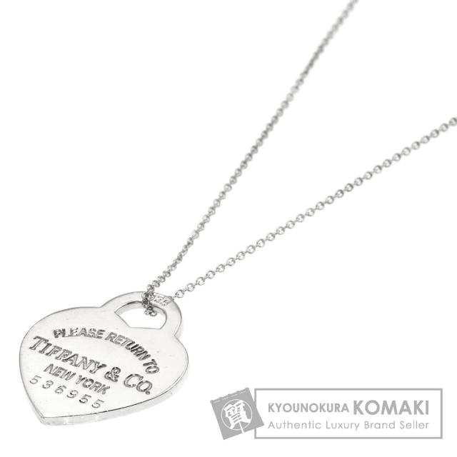 ティファニー TIFFANY&amp;Co.  リターントゥ ティファニー ハートタグ  ネックレス シルバー 中古
