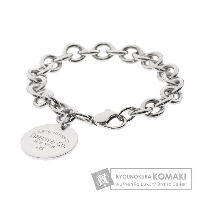 ティファニー TIFFANY&Co. リターントゥ ティファニー ラウンドタグ ブレスレット シルバー 中古