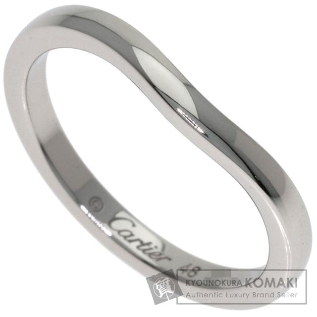 カルティエ CARTIER バレリーナ ウェディング #48 リング・指輪 プラチナPT950 レディース 中古