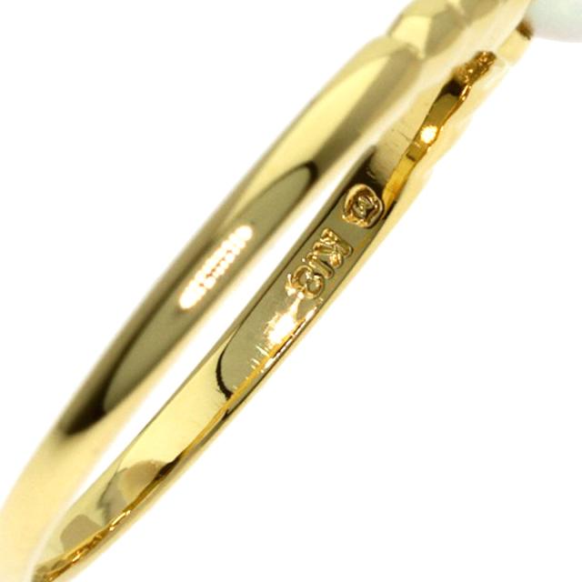 ミキモト MIKIMOTO パール 真珠 リング・指輪 K18イエローゴールド レディース 中古_8