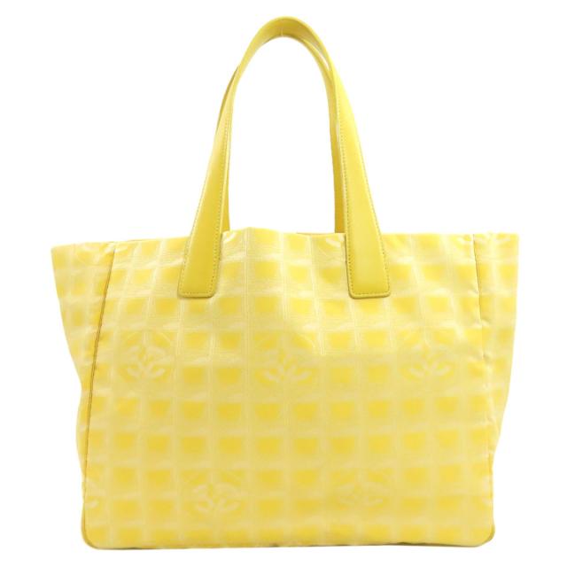 シャネル CHANEL ニュートラベルラインMM シルバー金具 トートバッグ ナイロン素材 中古_2