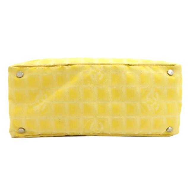 シャネル CHANEL ニュートラベルラインMM シルバー金具 トートバッグ ナイロン素材 中古_4