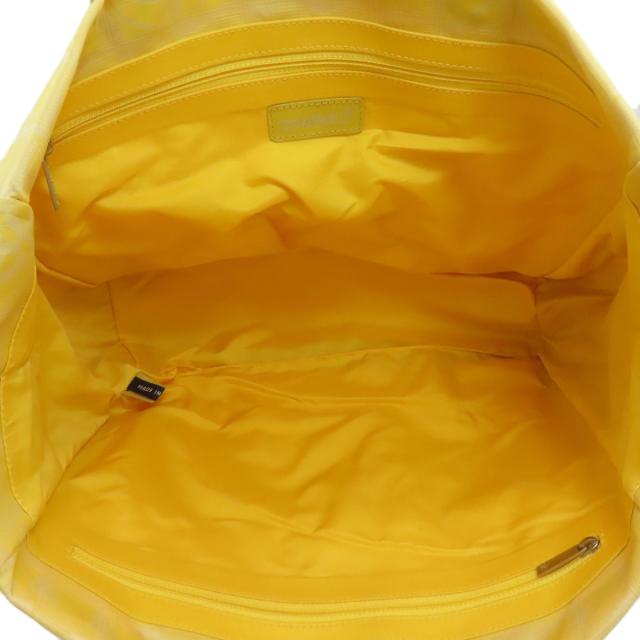 シャネル CHANEL ニュートラベルラインMM シルバー金具 トートバッグ ナイロン素材 中古_5