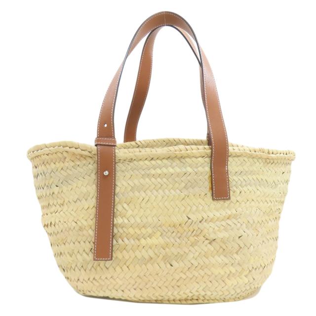 ロエベ LOEWE バスケットバッグ トートバッグ ラフィア レディース 中古_2