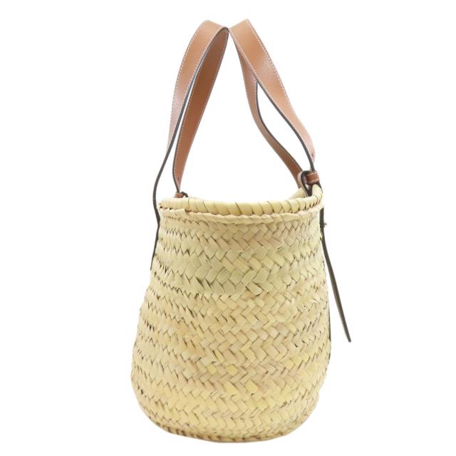 ロエベ LOEWE バスケットバッグ トートバッグ ラフィア レディース 中古_3