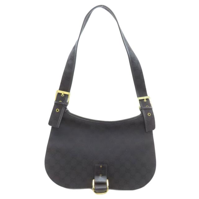 グッチ GUCCI 90665 GG柄 ショルダーバッグ キャンバス レディース 中古_1