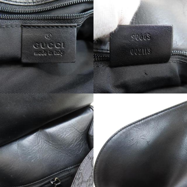 グッチ GUCCI 90665 GG柄 ショルダーバッグ キャンバス レディース 中古_6