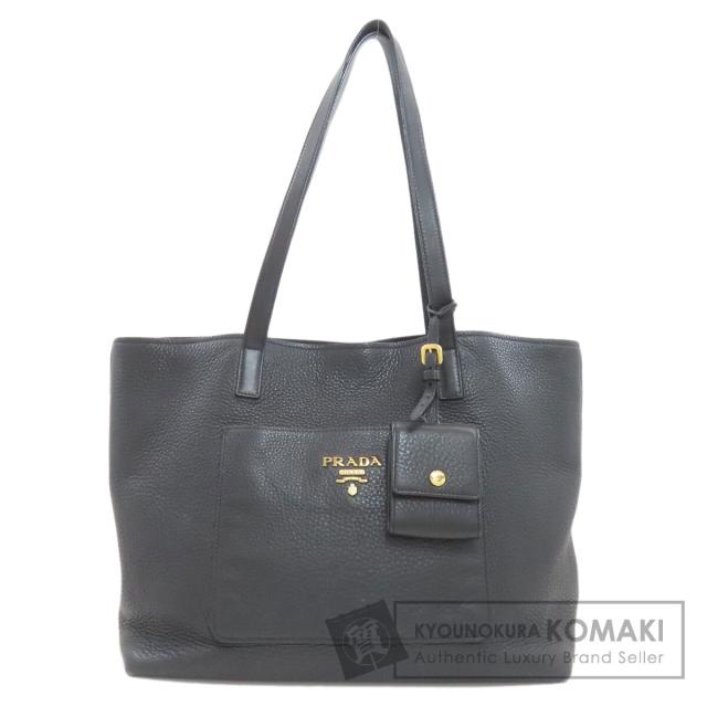 プラダ PRADA 1BG048  ロゴ  トートバッグ レザー レディース  中古