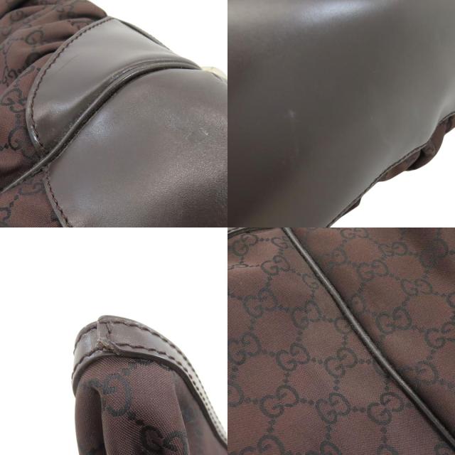 グッチ GUCCI 257290 GG柄 アウトレット トートバッグ ナイロン素材 レディース 中古_6