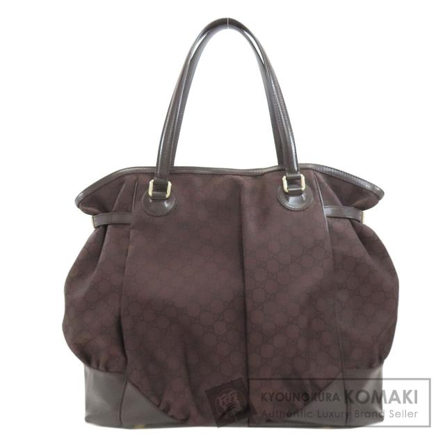 グッチ GUCCI 257290 GG柄 アウトレット トートバッグ ナイロン素材 レディース 中古