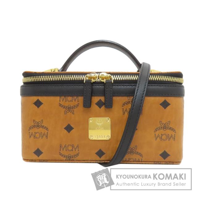 エムシーエム MCM  ロゴ  ハンドバッグ PVC レディース  中古