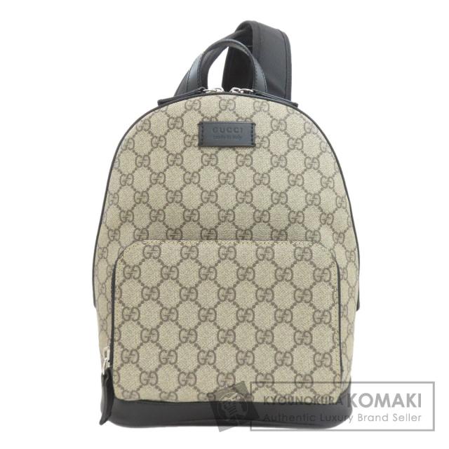 グッチ GUCCI 429020 スモール バックパック GGスプリーム リュック・デイパック PVC 中古