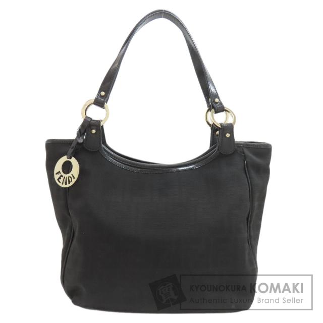 フェンディ FENDI  ズッカ柄  トートバッグ PVC レディース  中古