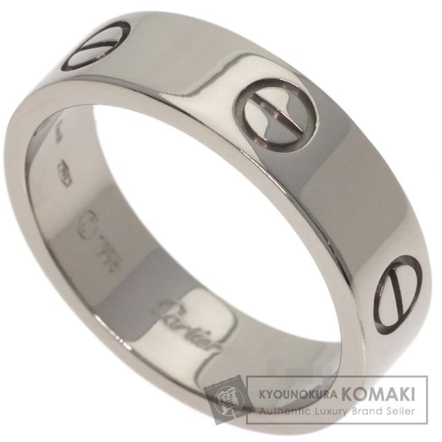 カルティエ CARTIER  ラブリング #61  リング・指輪 K18ホワイトゴールド レディース  中古