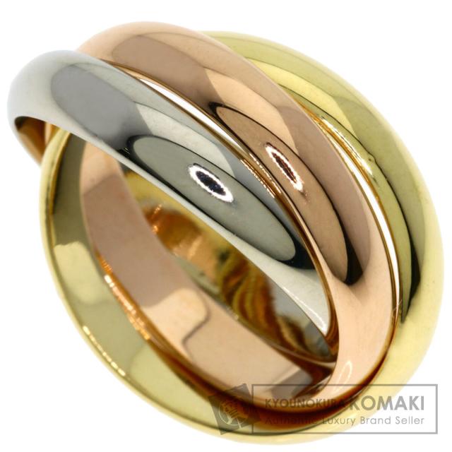 カルティエ CARTIER  トリニティ MM #53  リング・指輪 K18イエローゴールド レディース  中古