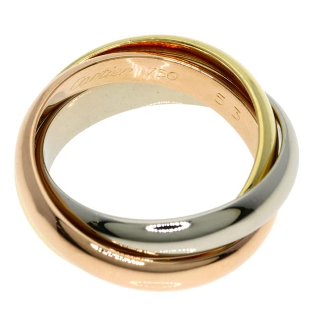 カルティエ CARTIER  トリニティ MM #53  リング・指輪 K18イエローゴールド レディース  中古_3