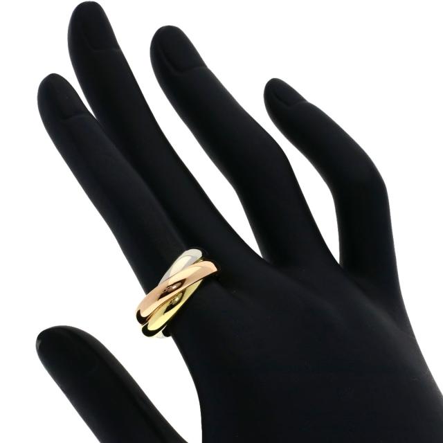 カルティエ CARTIER  トリニティ MM #53  リング・指輪 K18イエローゴールド レディース  中古_4