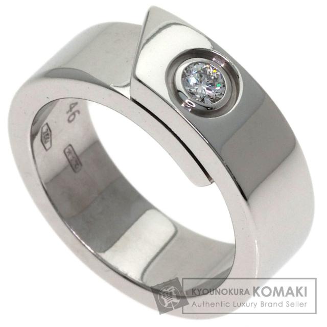 カルティエ CARTIER  アニバーサリー ダイヤモンド #46  リング・指輪 K18ホワイトゴールド 中古