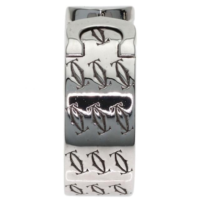 カルティエ CARTIER  2Cリング 2000年 クリスマス限定 #55  リング・指輪 K18ホワイトゴールド 中古_3