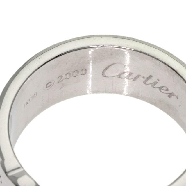 カルティエ CARTIER  2Cリング 2000年 クリスマス限定 #55  リング・指輪 K18ホワイトゴールド 中古_5