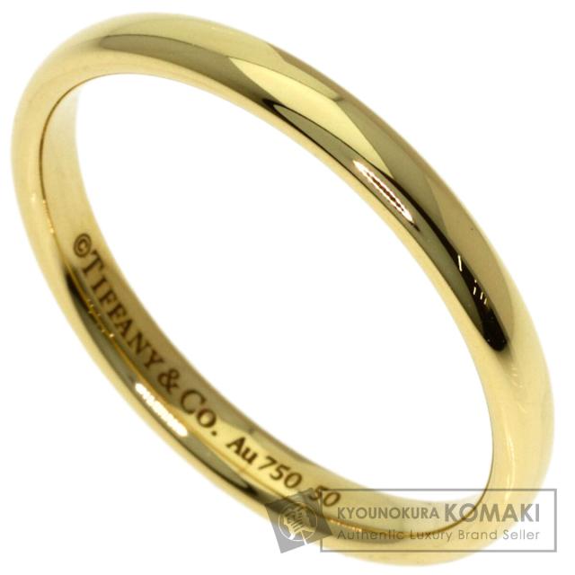 ティファニー TIFFANY&amp;Co.  ウェディング  リング・指輪 K18イエローゴールド レディース  中古