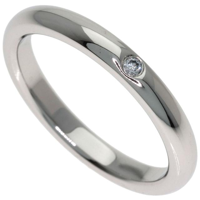 ティファニー TIFFANY&amp;Co.  ダンス楽隊輪っか 1P 金剛石  輪っか・指環 プラチナPT950 中古