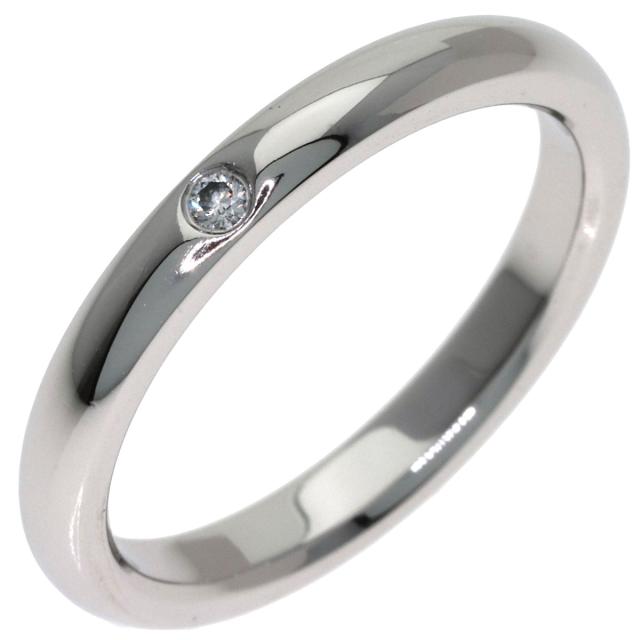 ティファニー TIFFANY&amp;Co.  ダンス楽隊輪っか 1P 金剛石  輪っか・指環 プラチナPT950 中古