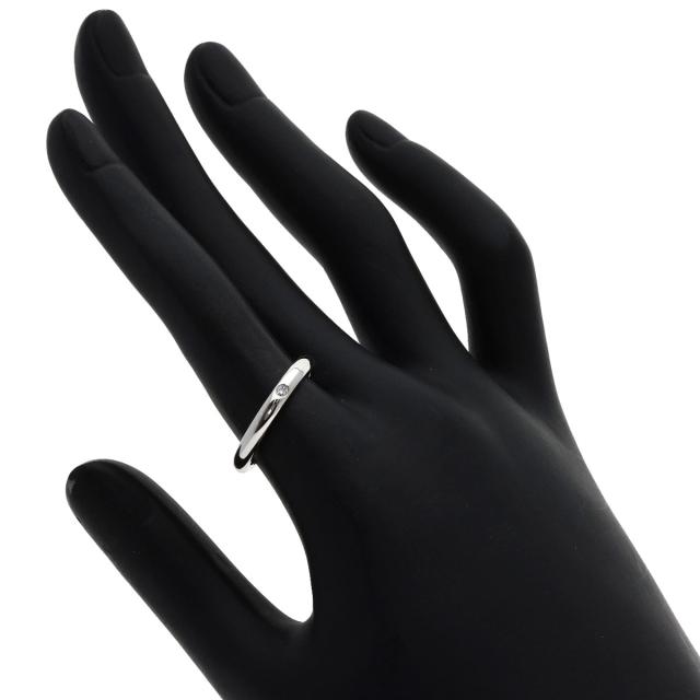 ティファニー TIFFANY&amp;Co.  ダンス楽隊輪っか 1P 金剛石  輪っか・指環 プラチナPT950 中古