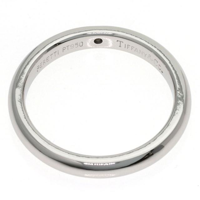 ティファニー TIFFANY&amp;Co.  スタッキングバンド 1P ダイヤモンド  リング・指輪 プラチナPT950 中古_4