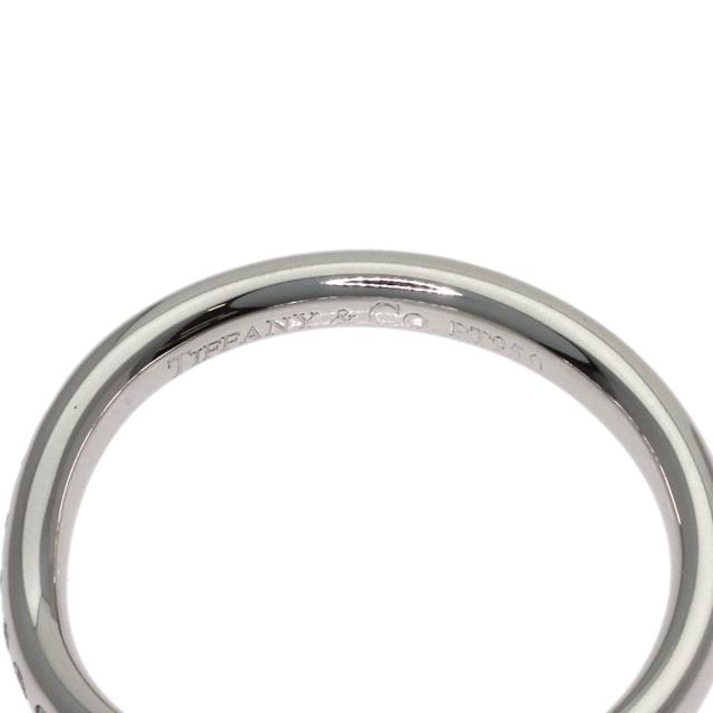 ティファニー TIFFANY&Co. カーブドバンド パヴェ ダイヤモンド リング・指輪 プラチナPT950 中古_5