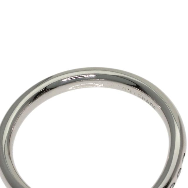 ティファニー TIFFANY&Co. カーブドバンド パヴェ ダイヤモンド リング・指輪 プラチナPT950 中古_6