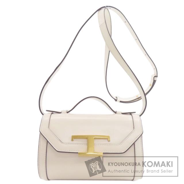 トッズ TODS  Tタイムレス 2WAY  ショルダーバッグ レザー レディース  中古