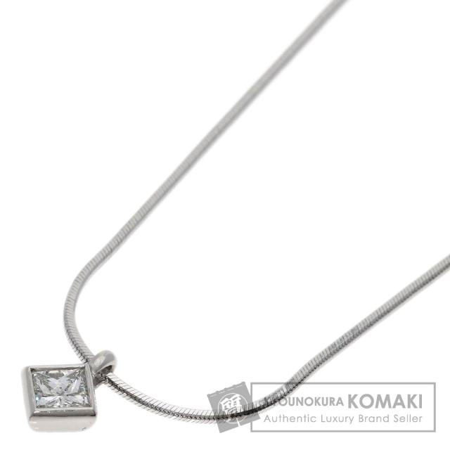 タサキ TASAKI ダイヤモンド ネックレス プラチナPT850 レディース 中古