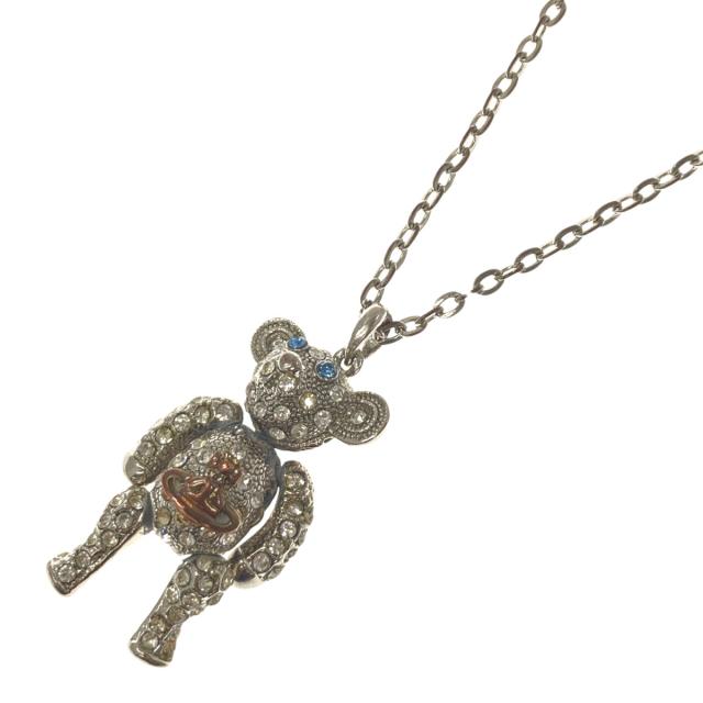 ヴィヴィアンウエストウッド Vivienne Westwood  クリスタル テディベアアラインストーン  中古_1